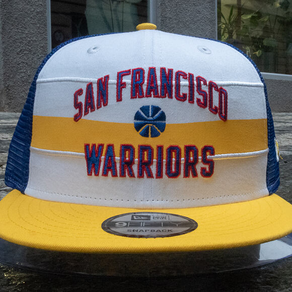 Kšiltovka New Era 9FIFTY San Francisco Warriors Stripe Hardwood OTC