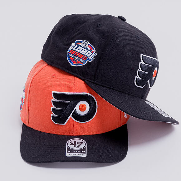 Kšiltovka 47 Brand Philadelphia Flyers Sure Shot MVP DP Orange/Black