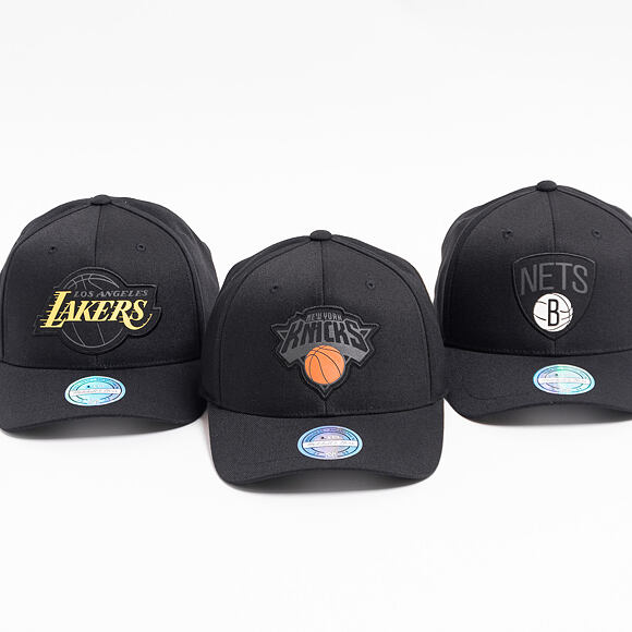 Kšiltovka Mitchell & Ness Los Angeles Lakers 615 Black Siege