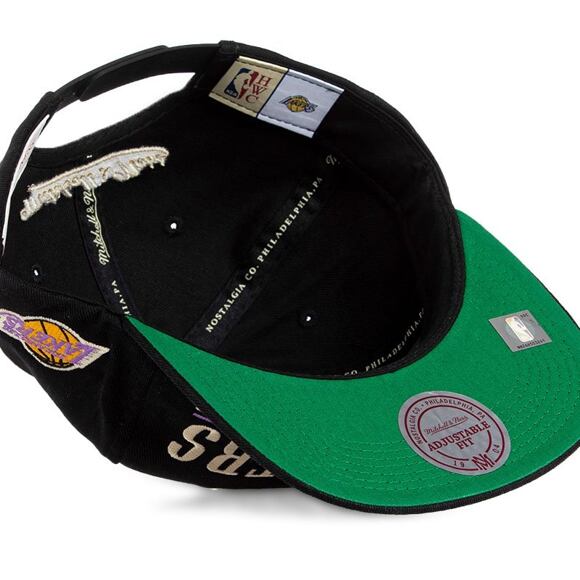 Kšiltovka Mitchell & Ness Los Angeles Lakers Snapback Cap black Vintage Hoop