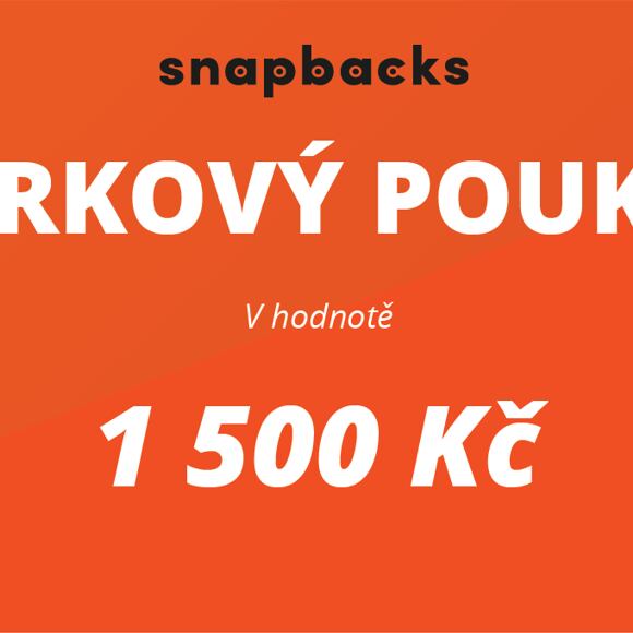 Dárkový poukaz na nákup v hodnotě 1500 Kč