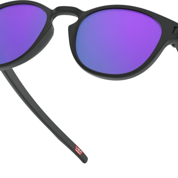 Sluneční Brýle Oakley Latch Matte Black/Prizm Violet OO9265-5553