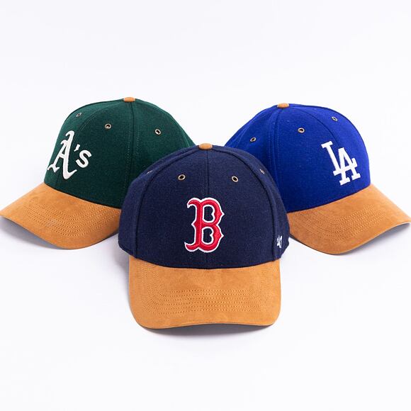 Kšiltovka 47 Brand Boston Red Sox Willowbrook MVP Navy/Brown