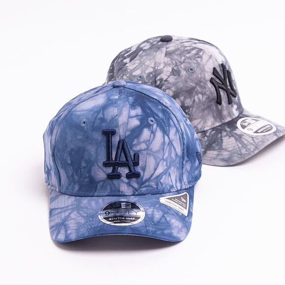 Kšiltovka New Era 9FIFTY Stretch Snap MLB Team Tie Dye 9FIFTY Los Angeles Dodgers Dark Royal