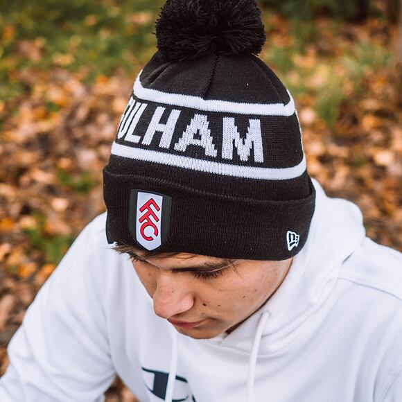 Kulich New Era Wordmark Knit Fulham FC Black