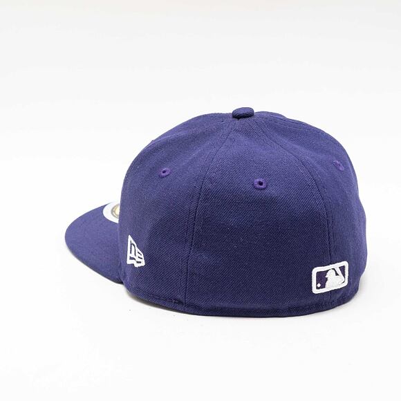 Dětská kšiltovka NEW ERA 59FIFTY Kids MLB League Basic New York Yankees Fitted Purple / White