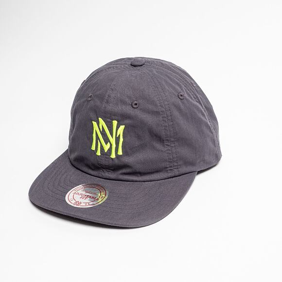 Kšiltovka Mitchell & Ness Branded Utility Cap Grey/Lime