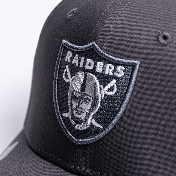 Kšiltovka New Era 9FIFTY Stretch-Snap NFL League Essential Las Vegas Raiders Grey Heather