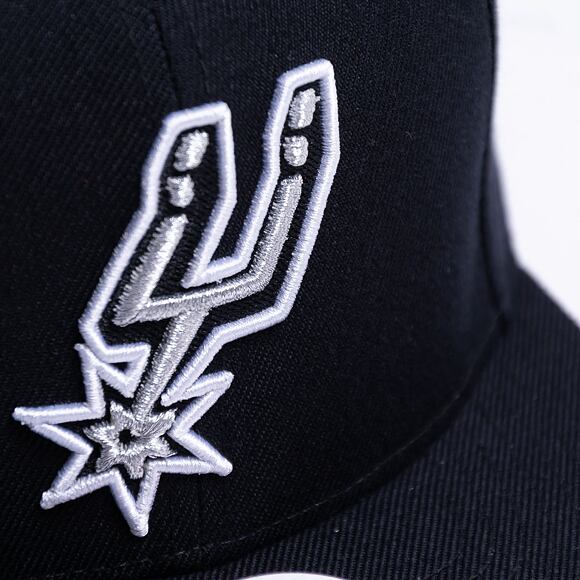 Kšiltovka Mitchell & Ness - Team Ground 2.0 Snapback - San Antonio Spurs - Black