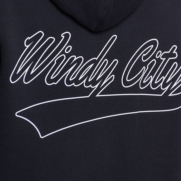 Mikina Mitchell & Ness Champ City Hoody Chicago Bulls Black