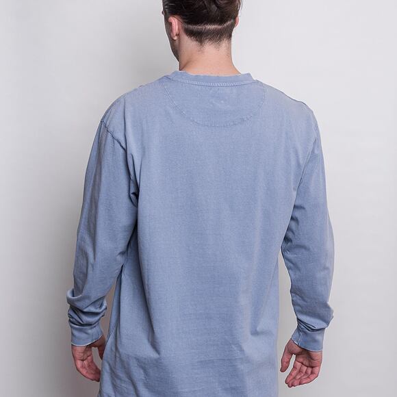 Triko S Dlouhým Rukávem Karl Kani Small Signature Washed LS blue