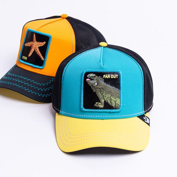 Kšiltovka Goorin - Summer Nights Capsule Iguana Party - Teal