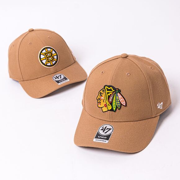 Kšiltovka 47 Brand Chicago Blackhawks Snapback Camel