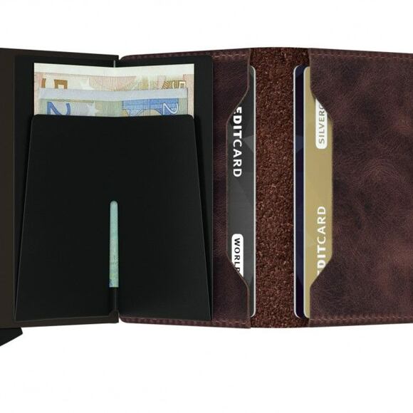 Peněženka Secrid Twinwallet Vintage Chocolate