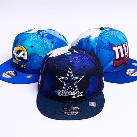 Kšiltovka New Era 9FIFTY NFL22 Sideline "Ink Dye" Dallas Cowboys Team Color