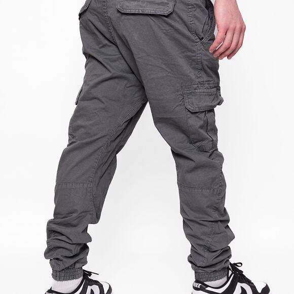 Kalhoty Urban Classics Cargo Jogging Pants Dark Grey