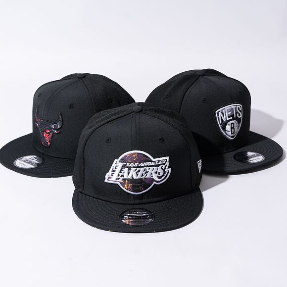 Kšiltovka New Era 9FIFTY NBA Print Infill Los Angeles Lakers Black