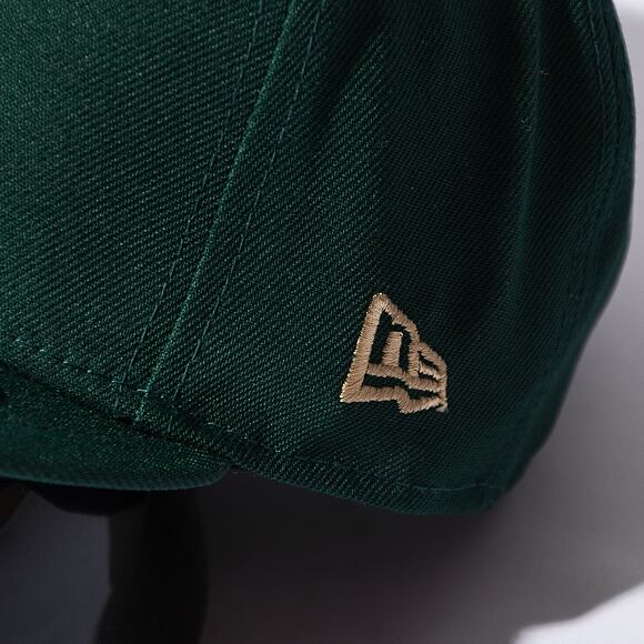 Kšiltovka New Era 9FIFTY MLB Repreve Los Angeles Dodgers Dark Green / Oat Milk