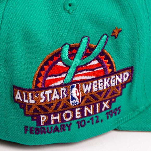 Kšiltovka Mitchell & Ness NBA Desert Green Snapback Hwc Phoenix Suns Teal