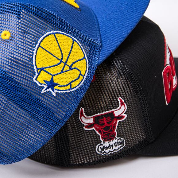 Kšiltovka Mitchell & Ness NBA Team Seal Trucker HWC Warriors Blue