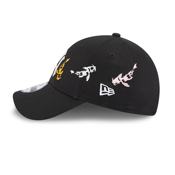 Kšiltovka New Era 9FORTY MLB Koi Fish New York Yankees Black / Optic White