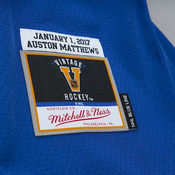 Dres Mitchell & Ness NHL CENTENNIAL CLASSIC JERSEY MAPLE LEAFS 2017 AUSTON MATTHEWS Blue