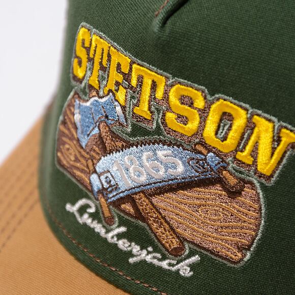 Dětská kšiltovka Stetson Trucker Cap Lumberjack 7761131-75-54