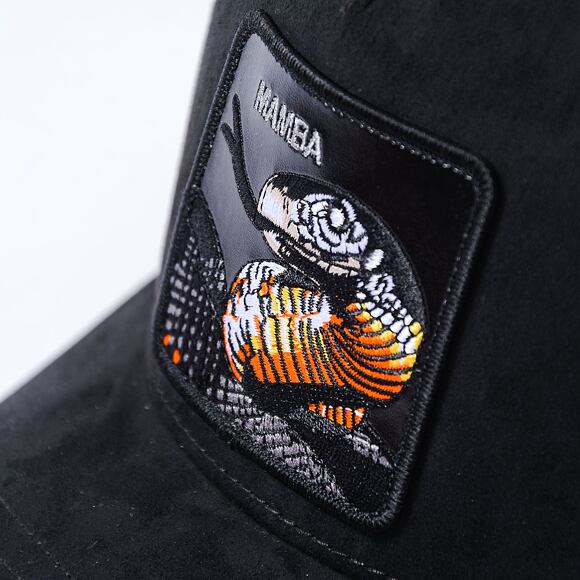 Kšiltovka Goorin - Trucker - The Suede Mamba - Black