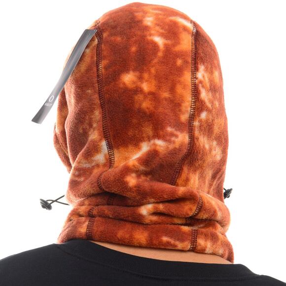 Šála Oakley Printed Pile Balaclava Oxidation Print Red