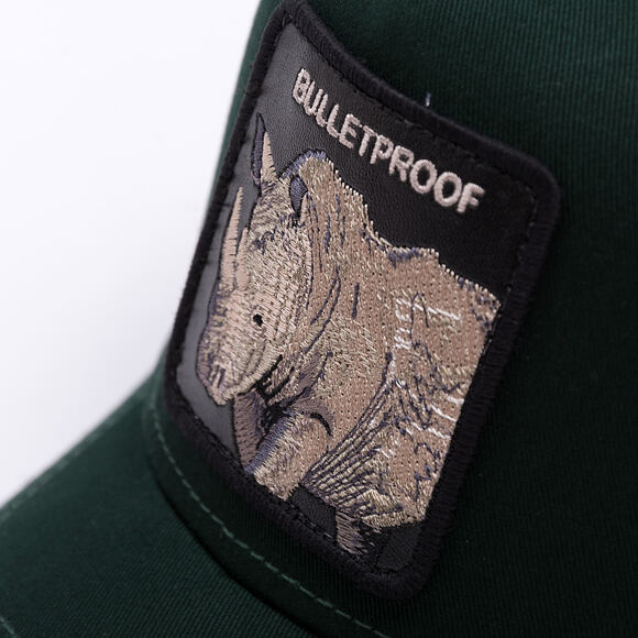 Kšiltovka Goorin - The Bulletproof Rhino - Forrest Green