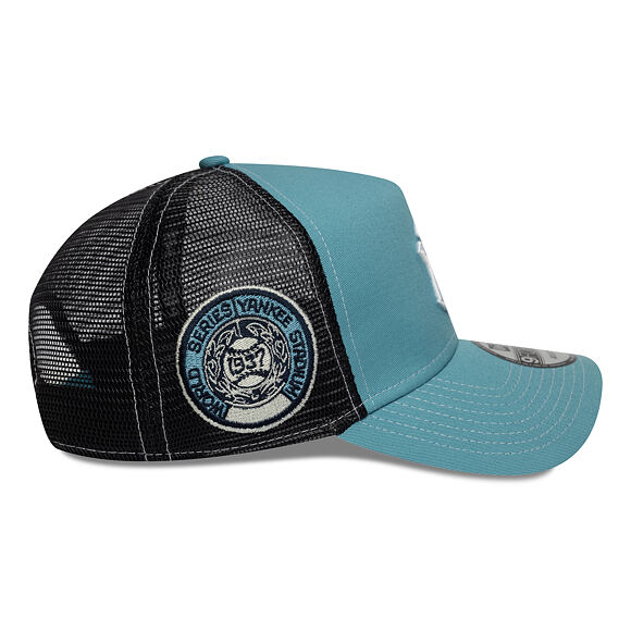 Kšiltovka New Era - MLB Contrast Stitch WS Retro 9FORTY Trucker - NY Yankees - Blue