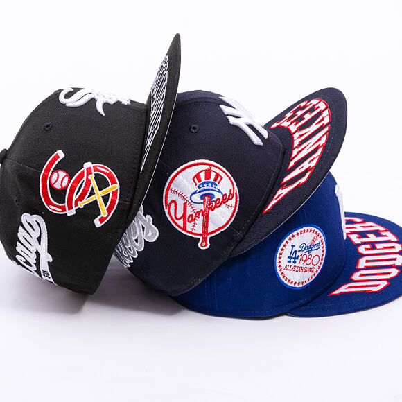 Kšiltovka New Era - MLB "Image Drop" ALL-OVER 59FIFTY - Chicago White Sox - Black