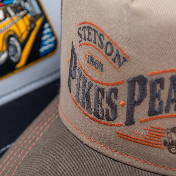 Kšiltovka Stetson - Trucker Cap Pikes Peak - 55