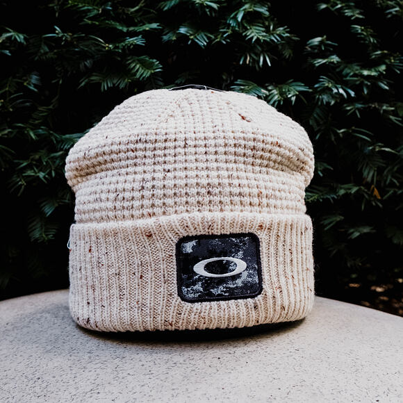Kulich Oakley - Ellipse Patch Waffle Beanie - Mist