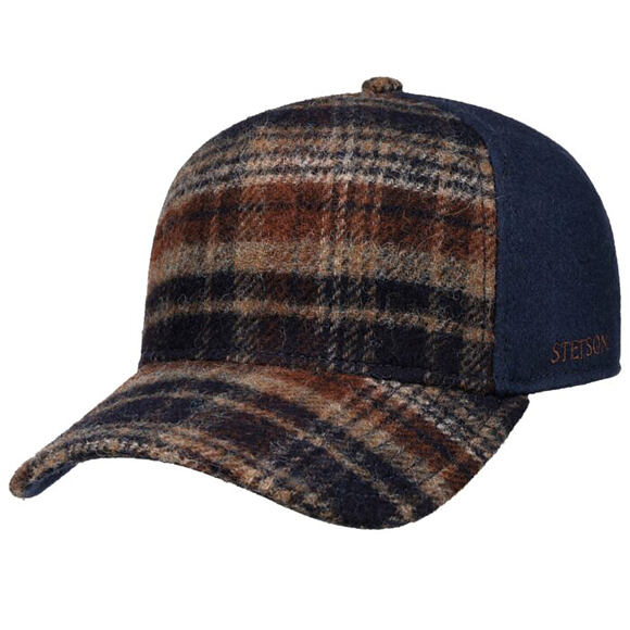 Kšiltovka Stetson - Trucker Cap Wool Check - 228