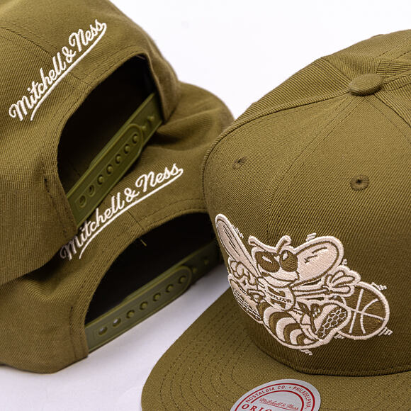 Kšiltovka Mitchell & Ness - NBA Fashion Basic Snapback Hwc - Charlotte Hornets - Olive