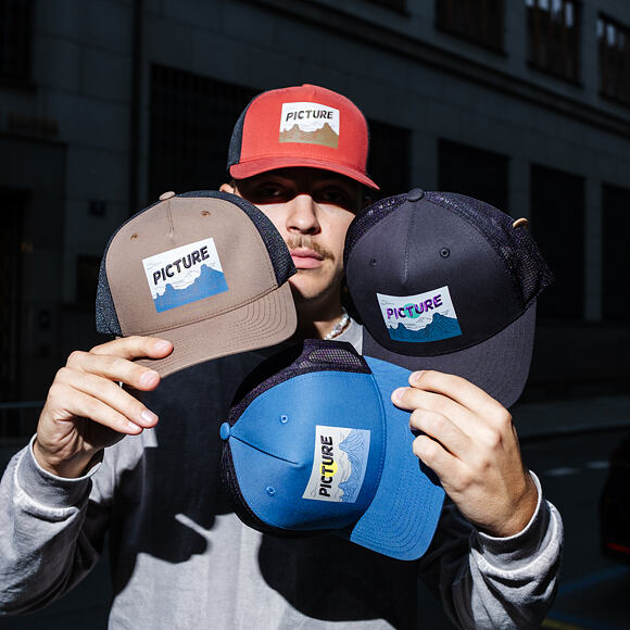 Kšiltovka Picture - Kuldo Trucker - Shitake