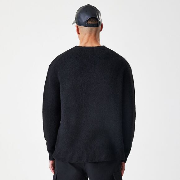 Svetr New Era - Branded Knit Sweater - Black