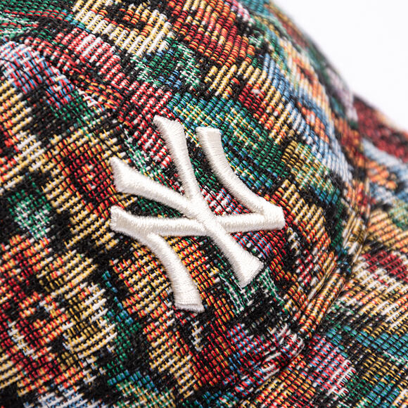 Dámská Kšiltovka New Era - MLB Womens Floral 9TWENTY - NY Yankees - Black / Cream