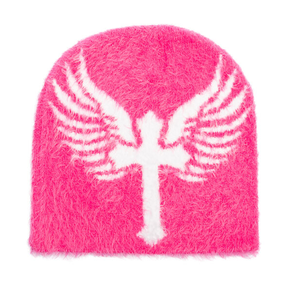 Kulich Reflection Luxury  Fuzzy Beanie - Pinkie