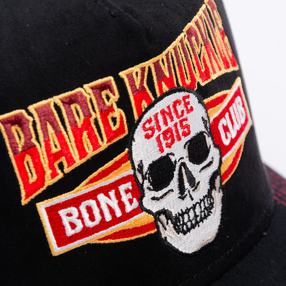 Kšiltovka Stetson - Trucker Cap Bare Knuckle - Black