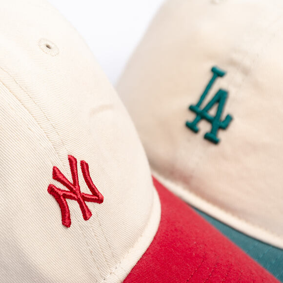 Kšiltovka New Era - MLB Mini Logo 9TWENTY - NY Yankees - Cream