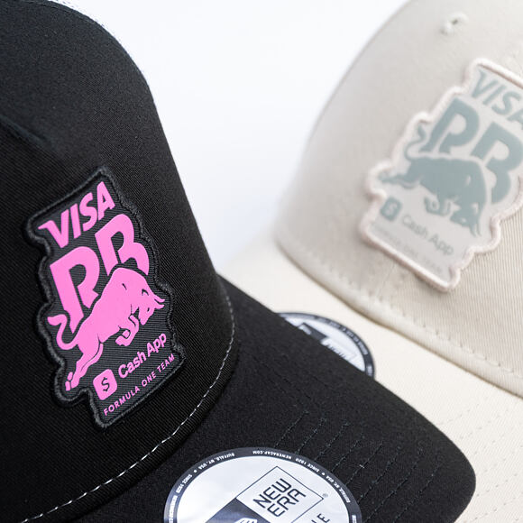 Kšiltovka New Era - F1 Seasonal 9FORTY Trucker - Visa Cash App Racing Bulls - Black