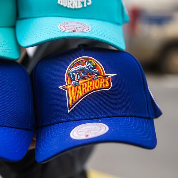 Kšiltovka Mitchell & Ness - Golden State Warriors - Double Clutch Pro Snapback Hwc - Navy
