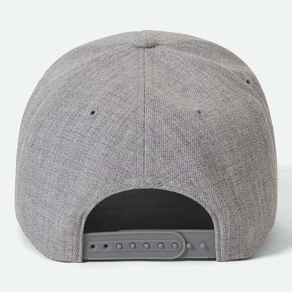 Kšiltovka Brixton - Crest MP Snapback - Heather Grey