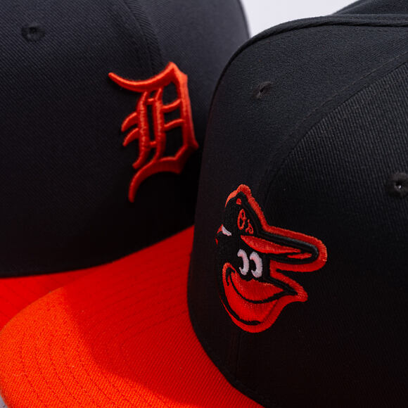 Kšiltovka Nike - Dri-Fit Pro - Baltimore Orioles - Black 00A/Team Orange 89L