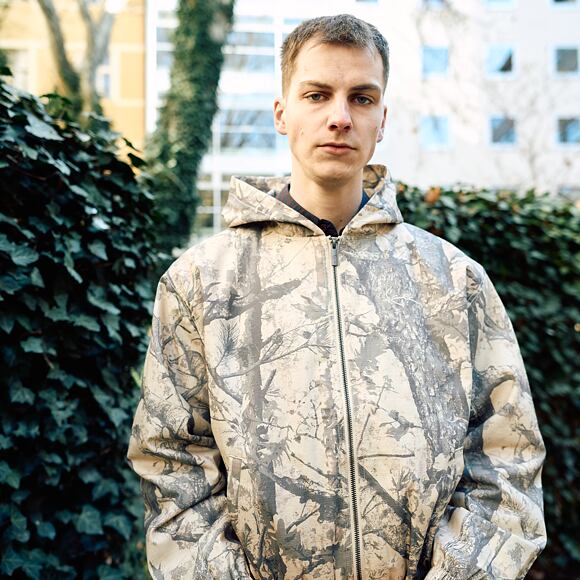 Bunda Karl Kani - Signature Wood Camo Oversized Work Jacket