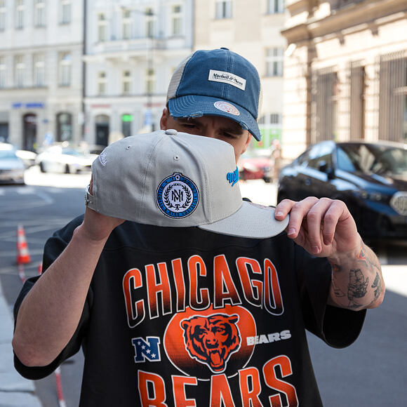 Kšiltovka Mitchell & Ness  - Branded Lost Highway - Vintage Trucker - Navy/White