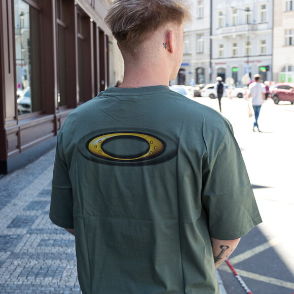 Triko Oakley - Heritage F&B Ellipse Ss Tee - Aviator Green
