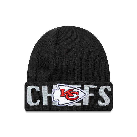 Kulich New Era - NFL Wordmark Beanie - Kansas City Chiefs - Black